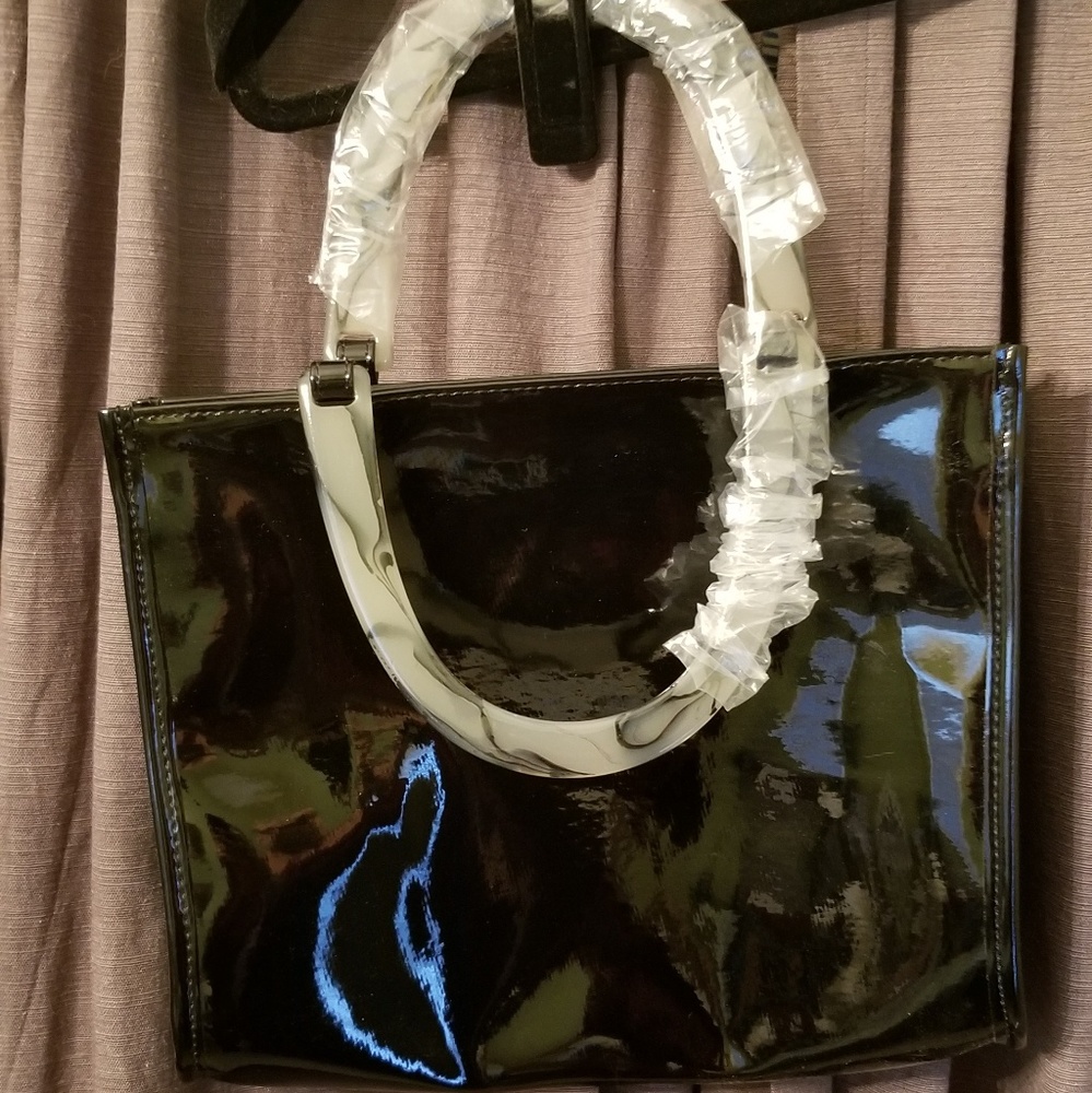 Neiman Marcus Patent Tote